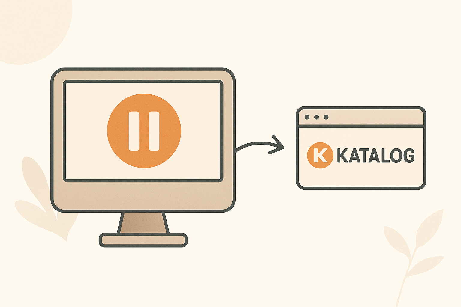 Illustration : transition d'un site vers un nouveau service